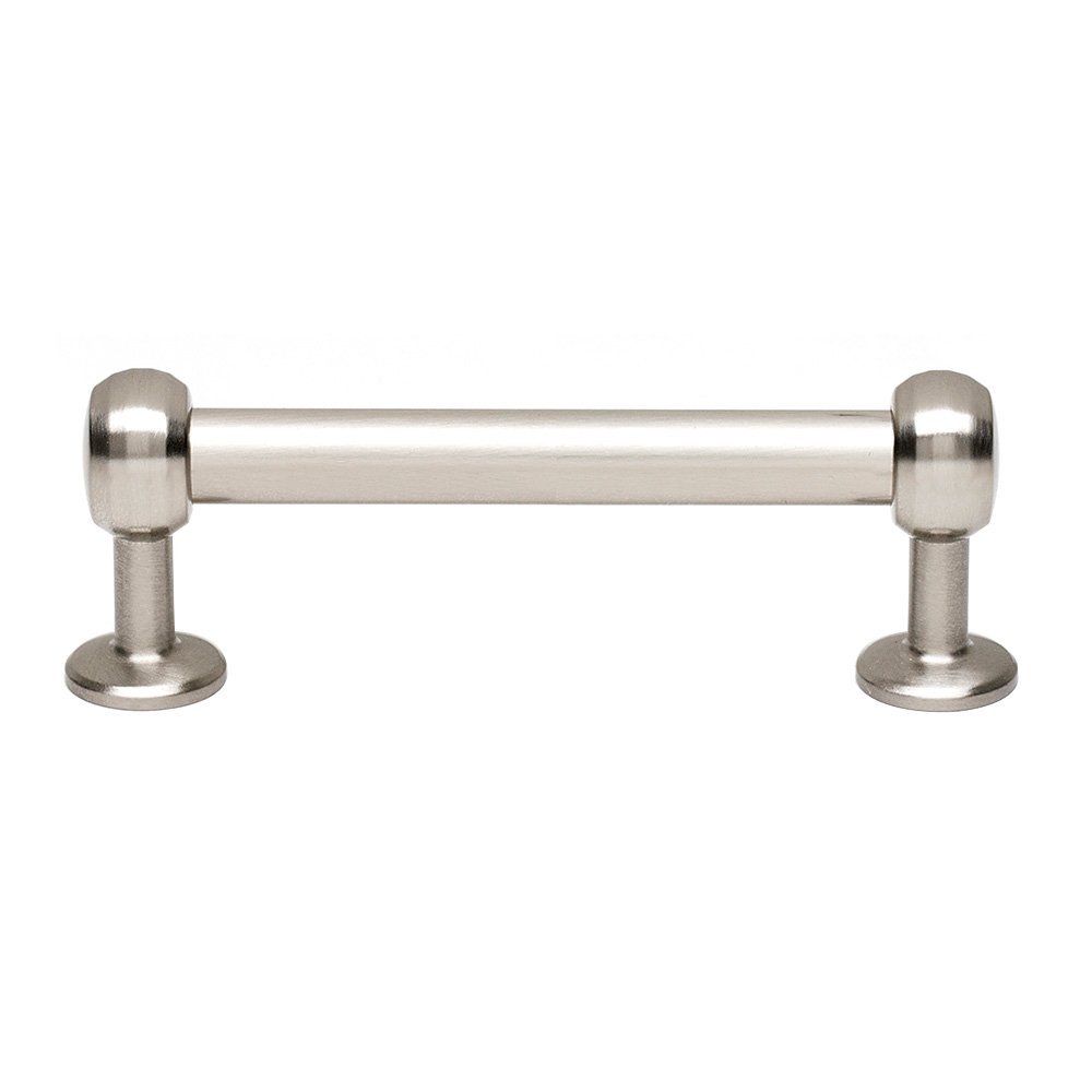 Solid Brass 3" Centers Pull in Satin Nickel