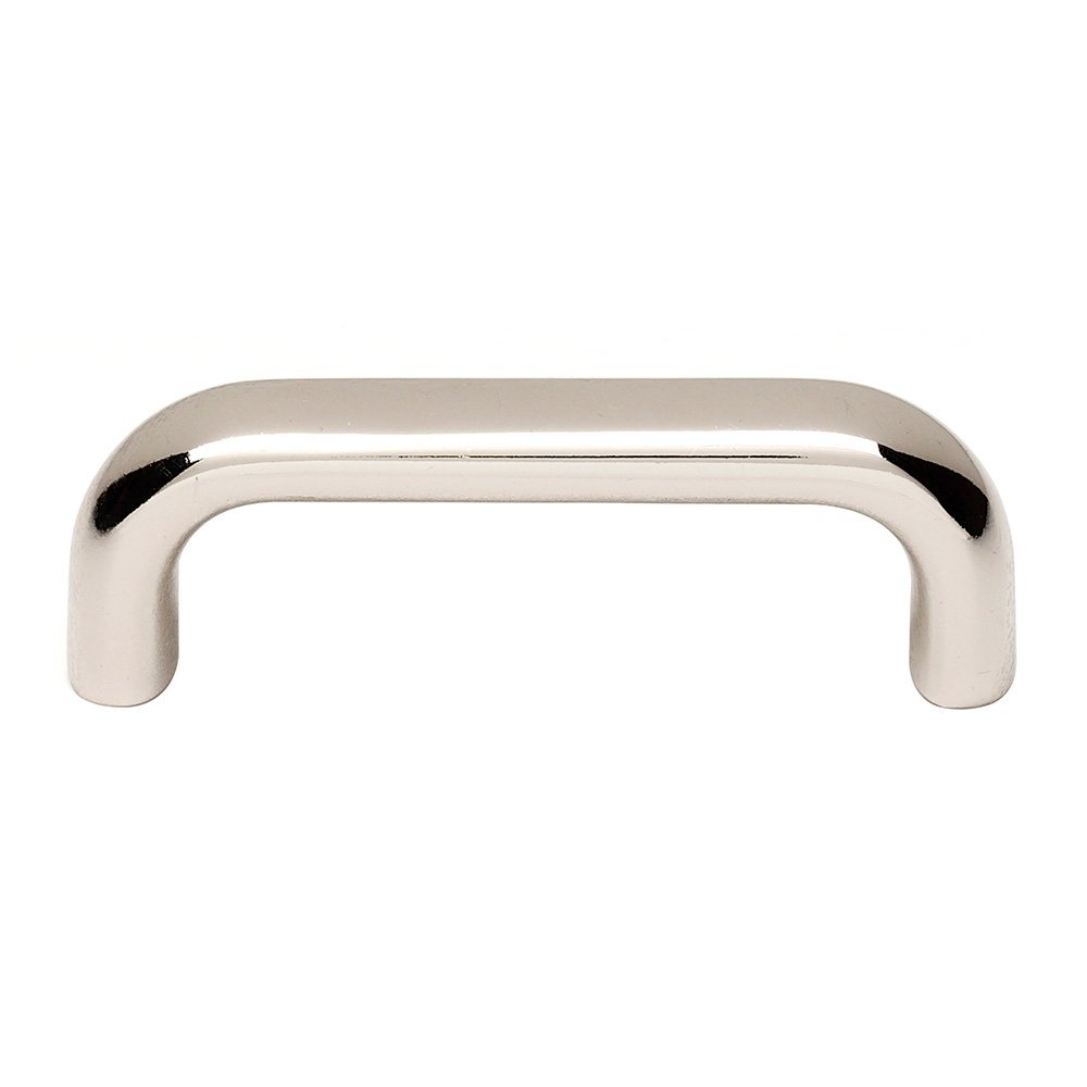 Solid Brass 3" Centers Pull in Polished Nickel