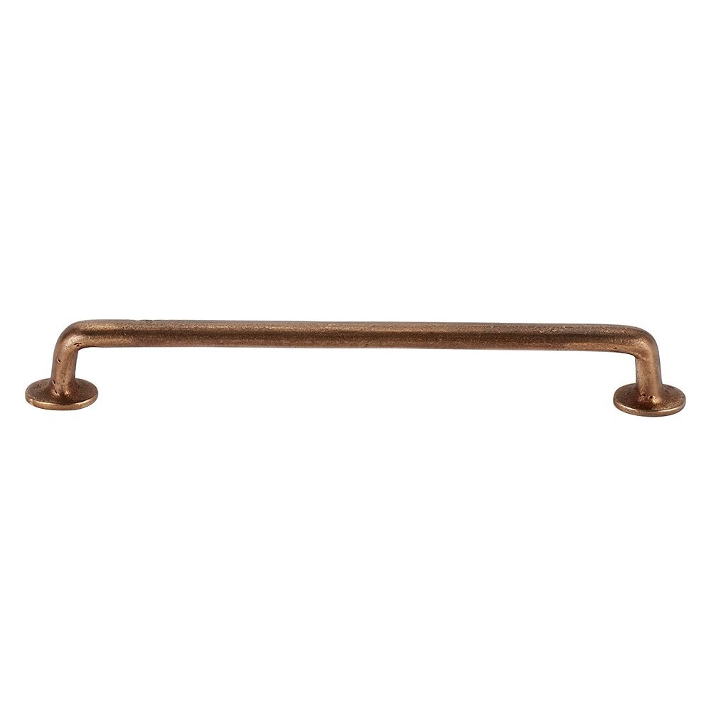 Solid Bronze 12" Centers Appliance Pull in Rust Bronze