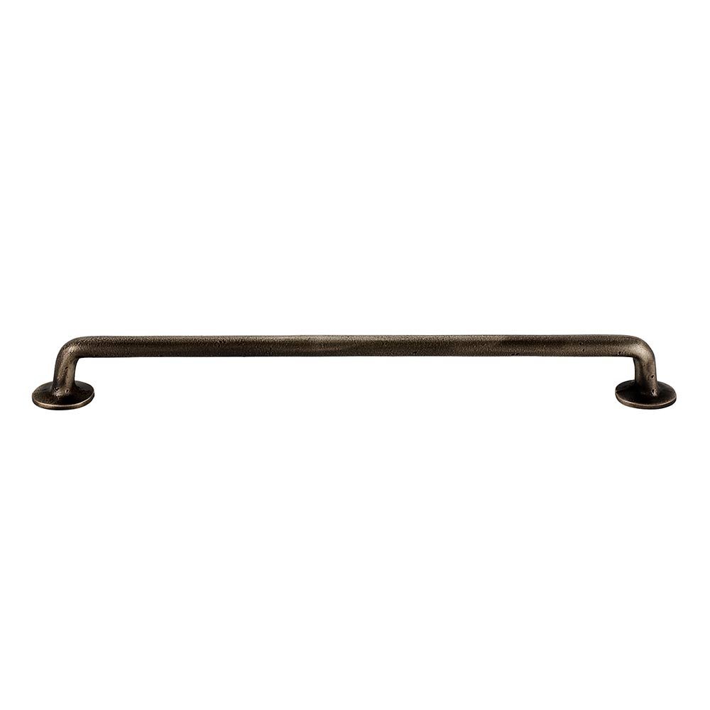 Solid Bronze 18" Centers Pull in Iron Bronze