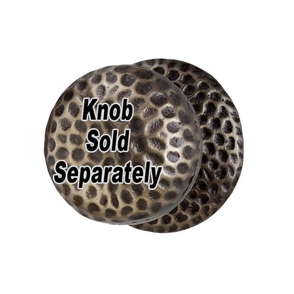 Solid Brass 1 5/8" Rosette for A1422 Knob in Iron