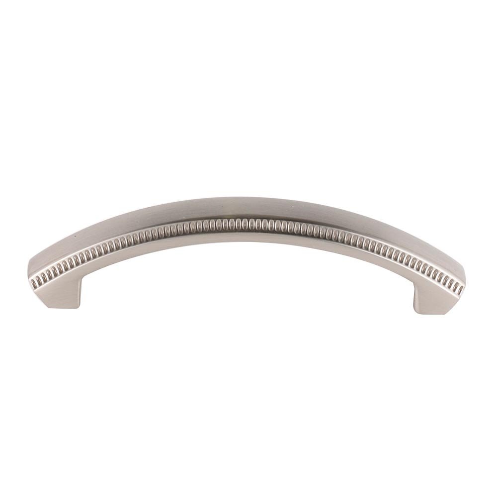 Solid Brass 3 1/2" Centers Pull in Satin Nickel