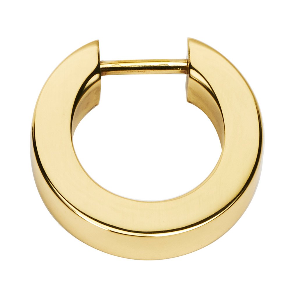1 1/2" Round Ring in Polished Brass