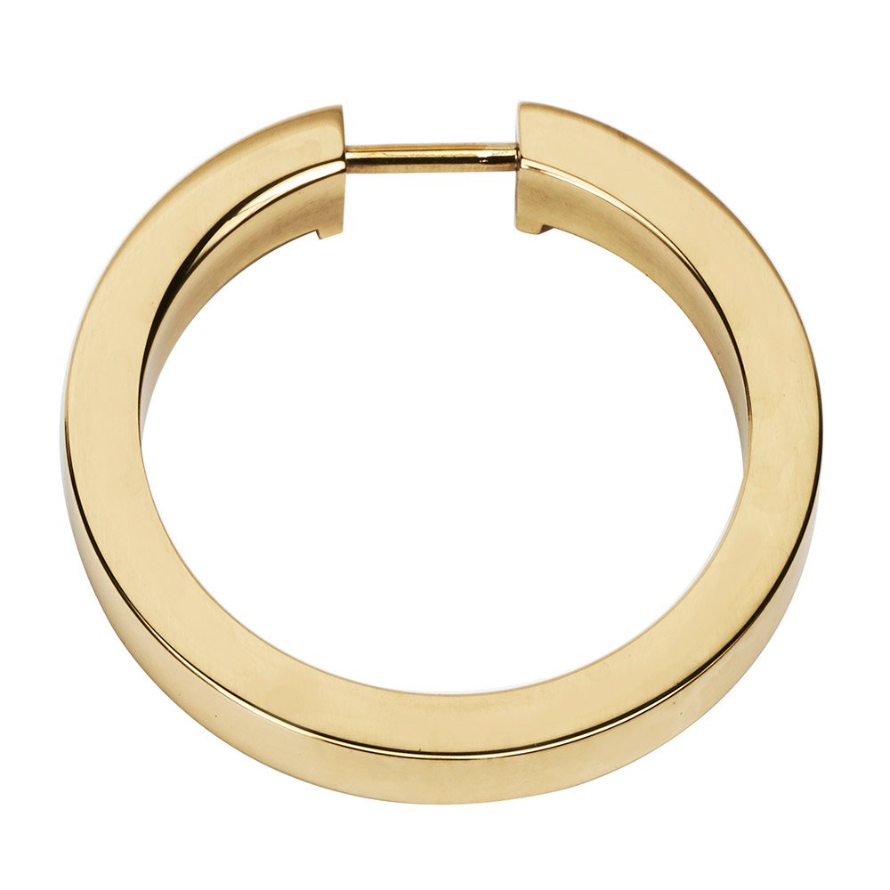 2 1/2" Round Ring in Polished Brass
