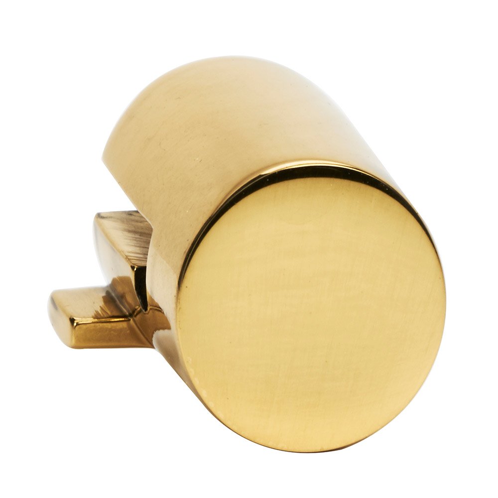 Small Round Mount for Rings 1 1/2", 2", 2 1/2" in Polished Brass