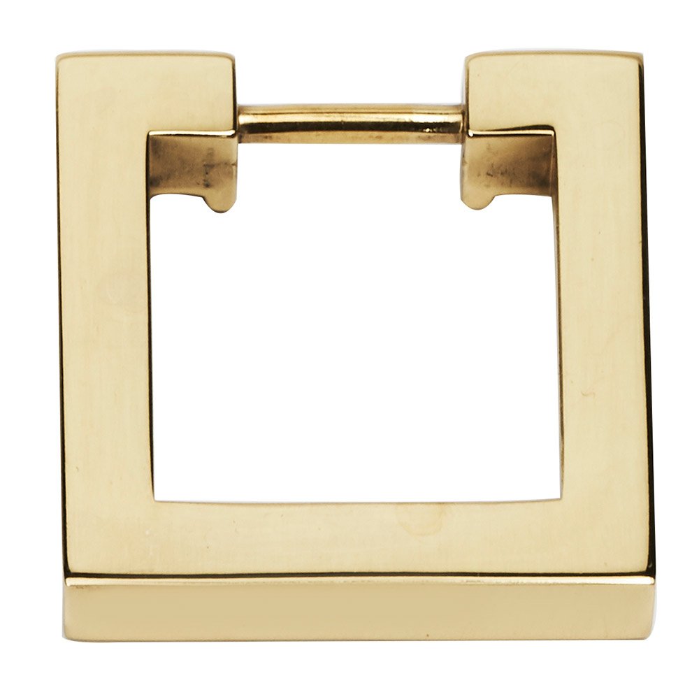 1 1/2" Square Ring in Polished Brass