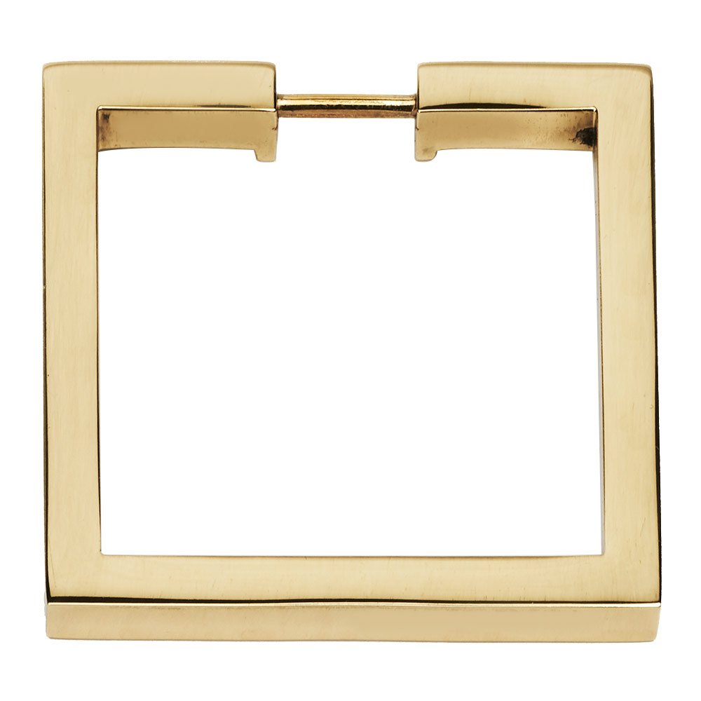 2 1/2" Square Ring in Polished Brass