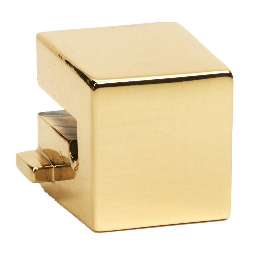 Small Square Mount for Rings 1 1/2", 2", 2 1/2" in Unlacquered Brass