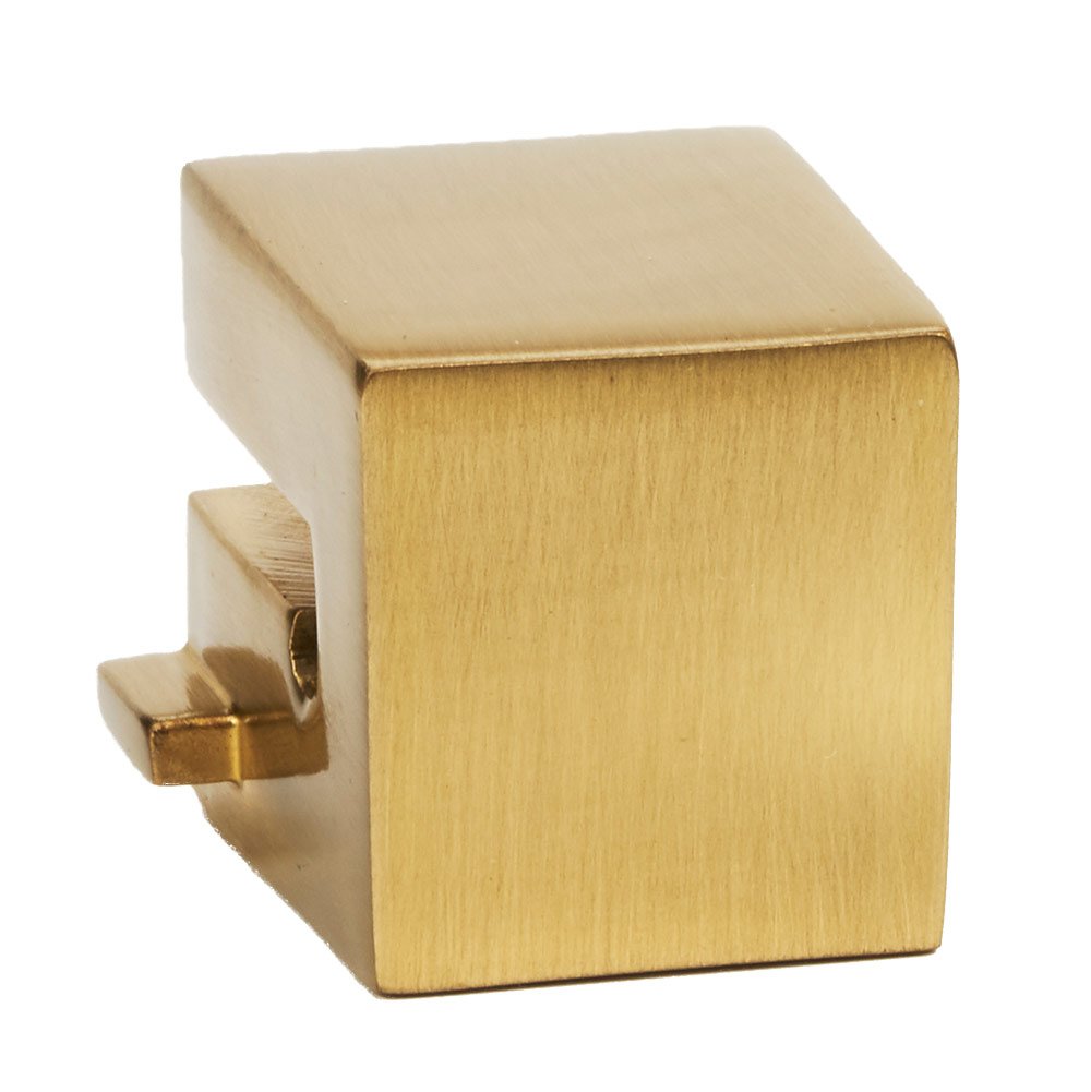 Small Square Mount for Rings 1 1/2", 2", 2 1/2" in Satin Brass