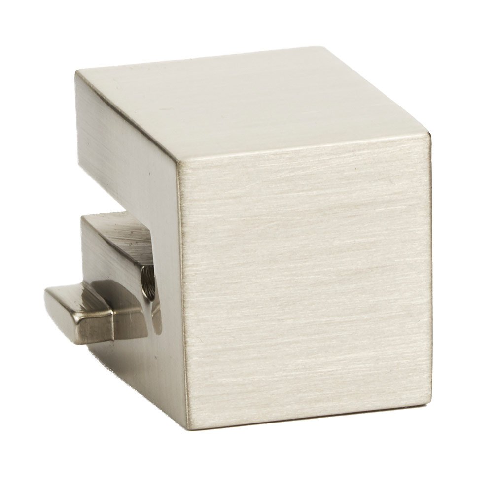 Large Square Mount for Rings 3" and 3 1/2" in Satin Nickel