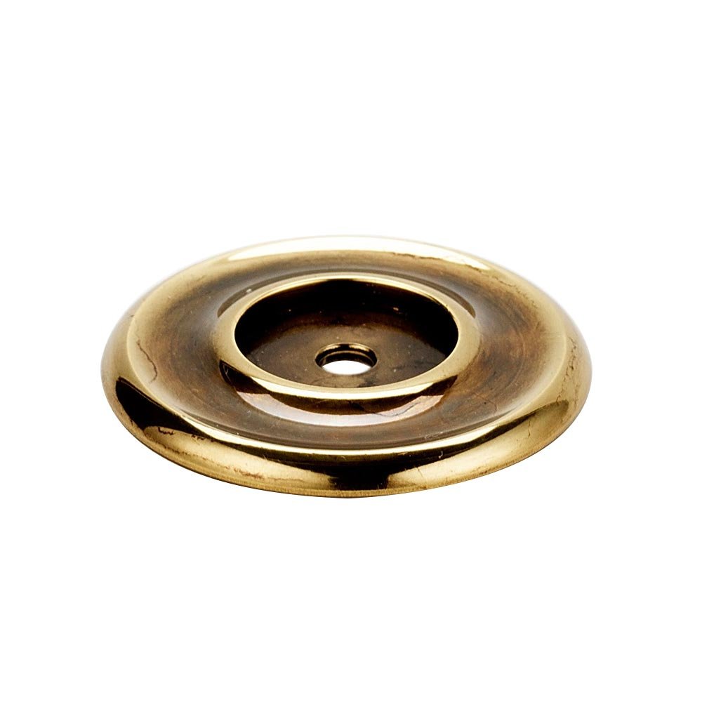 Solid Brass 1 1/4" Recessed Backplate for A817-14 and A1151 in Polished Antique