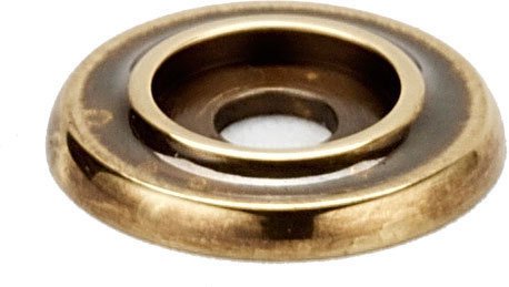 Solid Brass 1" Recessed Backplate for A817-1 and A1150 in Polished Antique