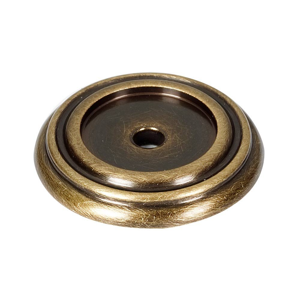 1 1/4" Knob Back Plate in Antique English