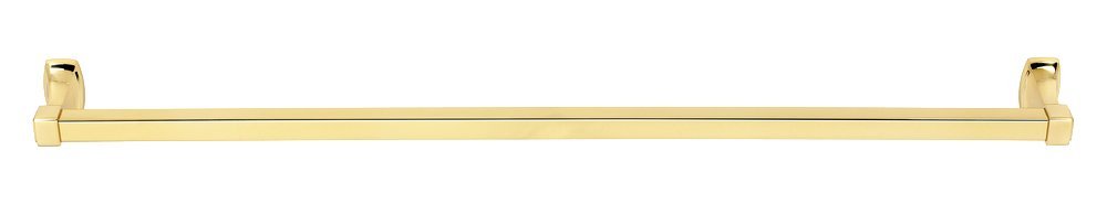 30" Towel Bar in Polished Brass