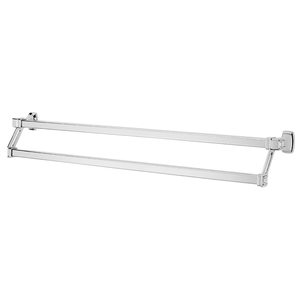 31" Double Towel Bar in Polished Chrome