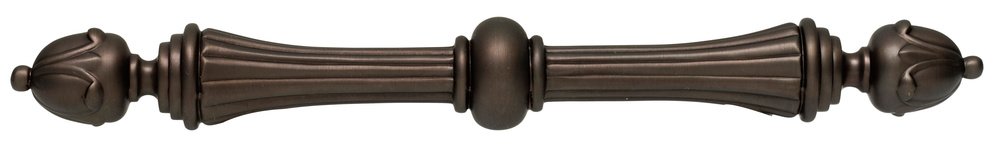 Solid Brass 4 1/2" Centers Pull in Chocolate Bronze