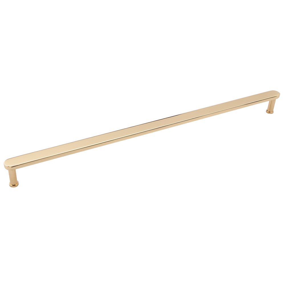 18" Centers Appliance/Drawer Pull in Unlacquered Brass