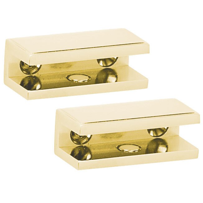 Shelf Brackets Only (Sold by the pair) in Unlacquered Brass
