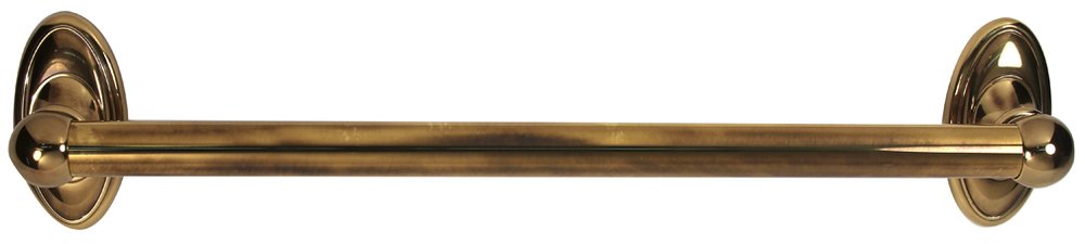 18" Residential Grab Bar (1" Diameter) in Polished Antique