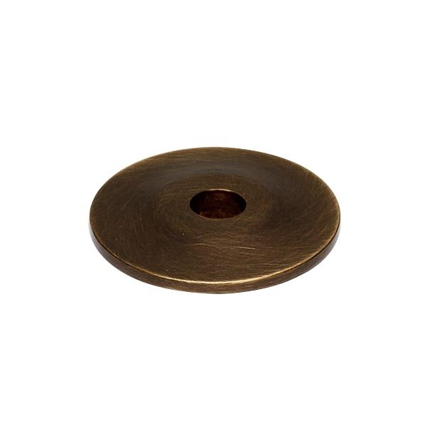 Solid Brass 3/4" Backplate in Antique English