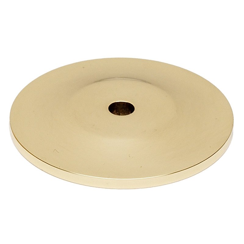Solid Brass 1 3/4" Backplate in Unlacquered Brass