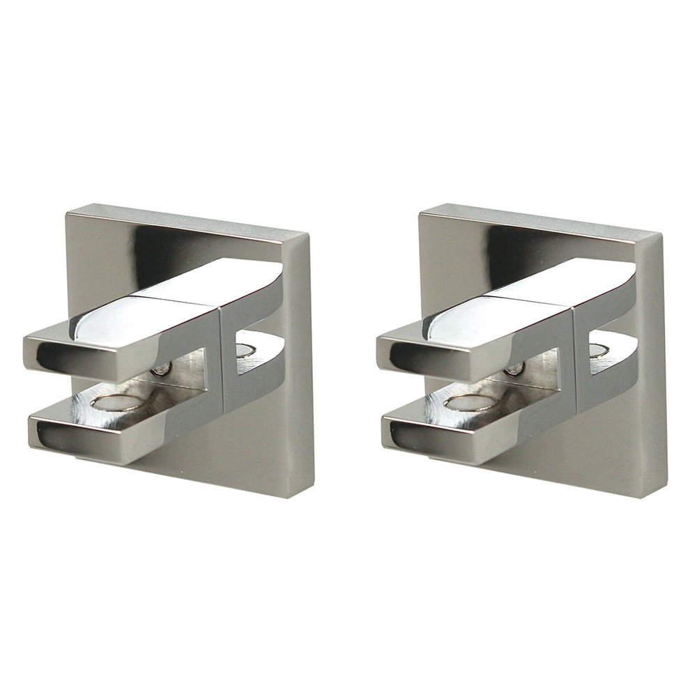 Shelf Brackets Only (priced per pair) in Polished Nickel