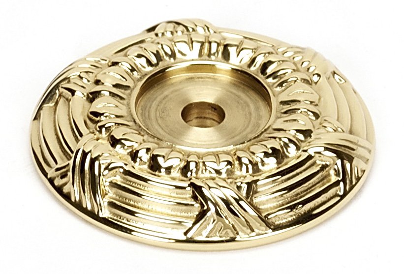 Solid Brass 1 5/8" Backplate in Polished Brass