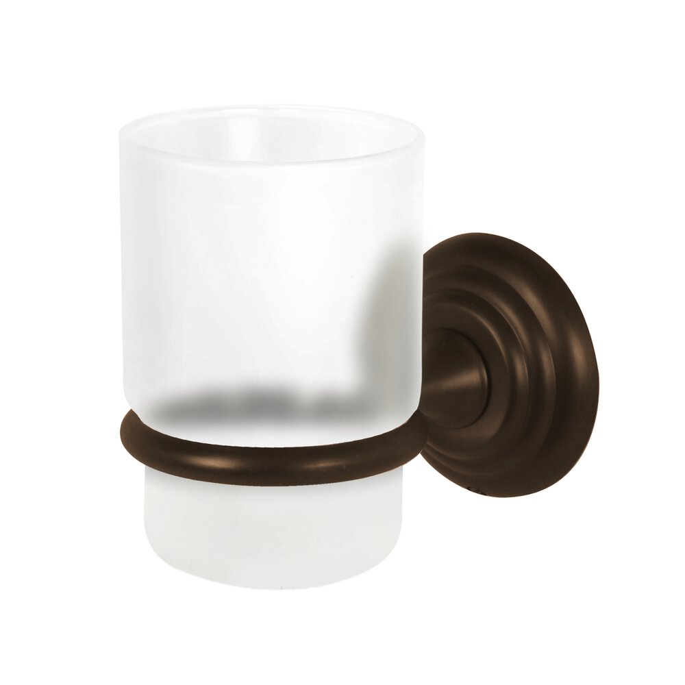 Tumbler Holder with Tumbler in Chocolate Bronze