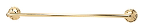 24" Towel Bar in Polished Brass