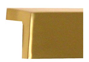 Solid Brass 1 1/2" Centers Tab Pull in Polished Brass