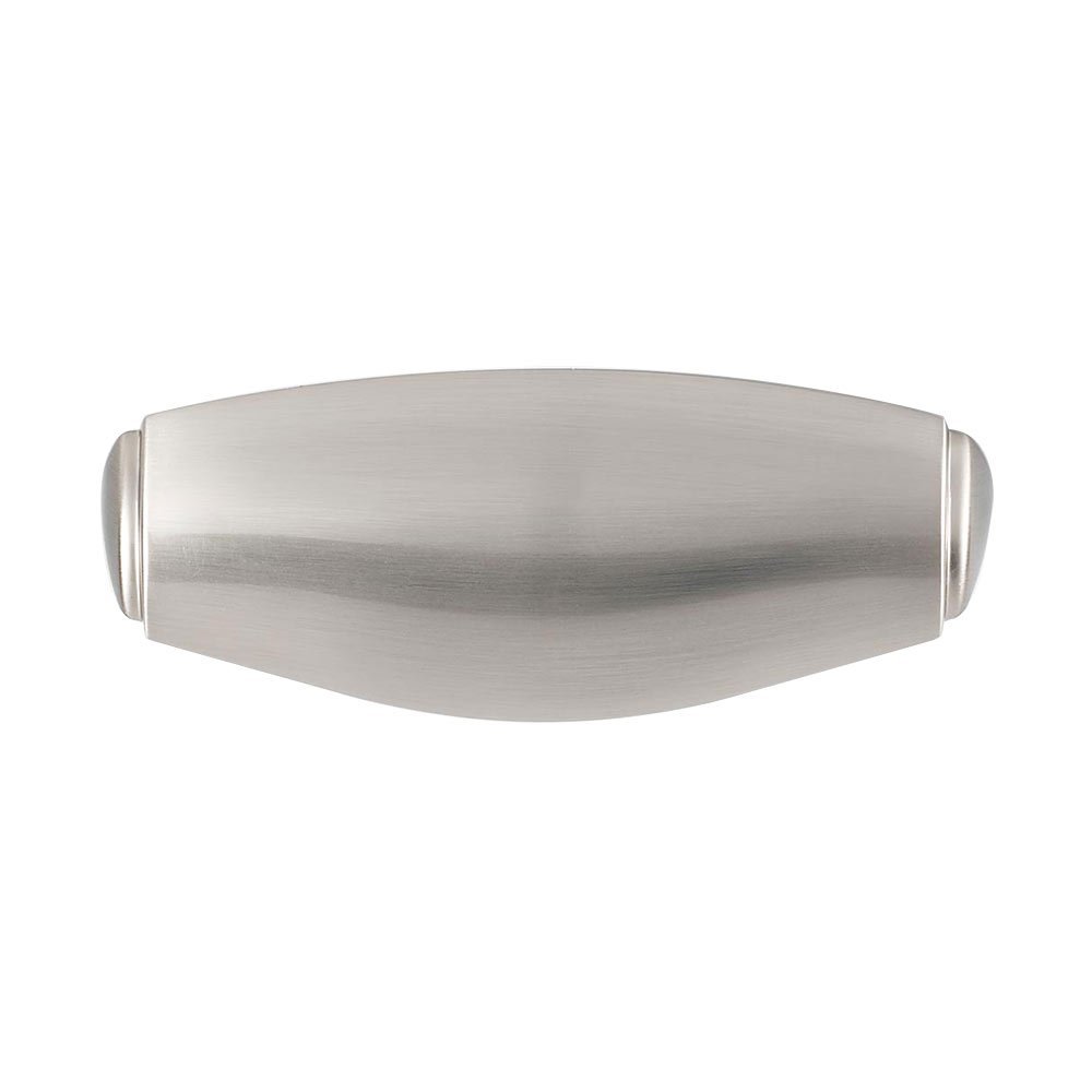 3" Centers Cup Pull in Satin Nickel