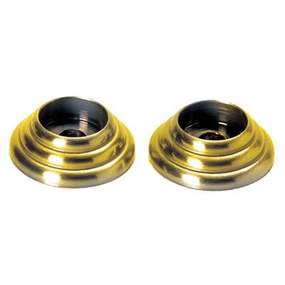 Solid Brass 1 3/4" Rosette for D110-18 in Unlacquered Brass