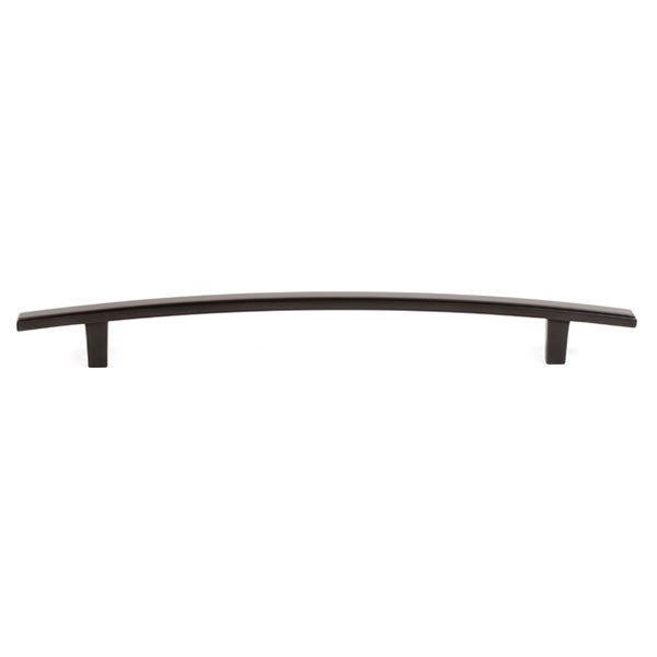 Solid Brass 18" Centers Arch Appliance Pull in Chocolate Bronze