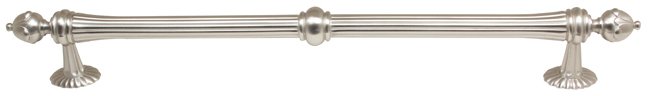 Solid Brass 18" Centers Appliance Pull in Satin Nickel