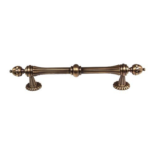 Solid Brass 8" Centers Appliance Pull in Antique English