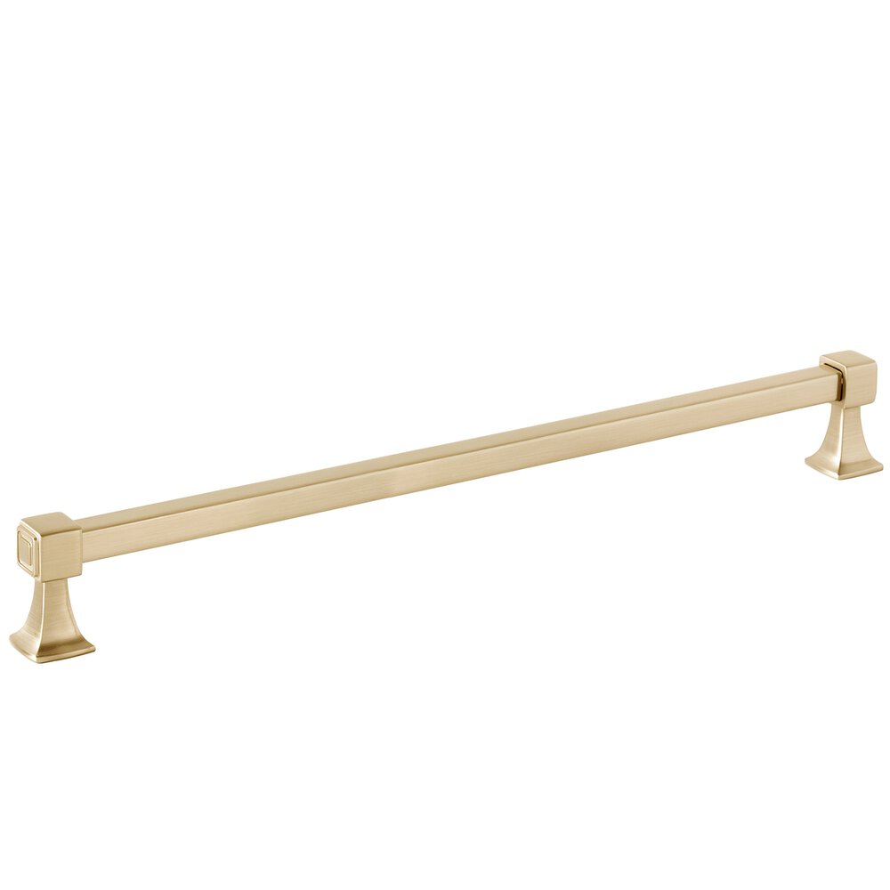 12" Centers Appliance / Drawer Pull in Satin Brass