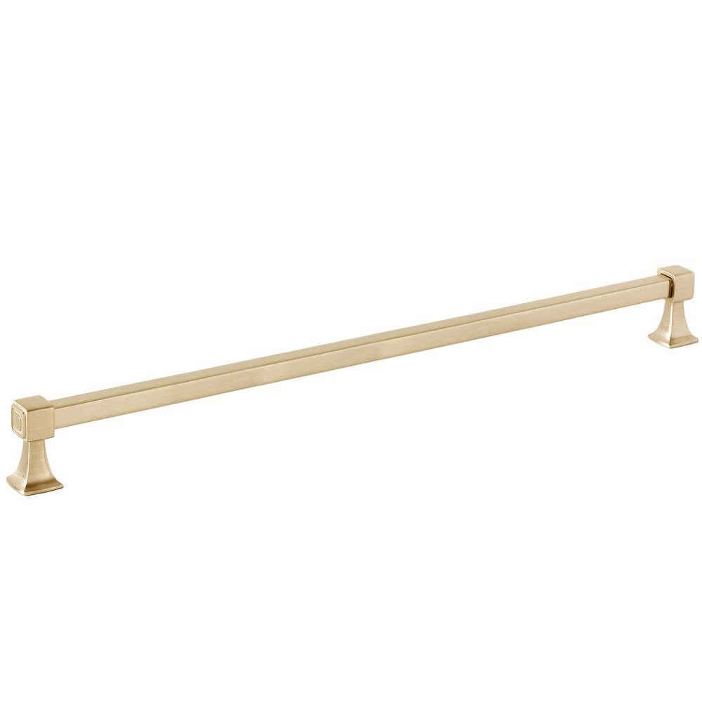 18" Centers Appliance / Drawer Pull in Satin Brass