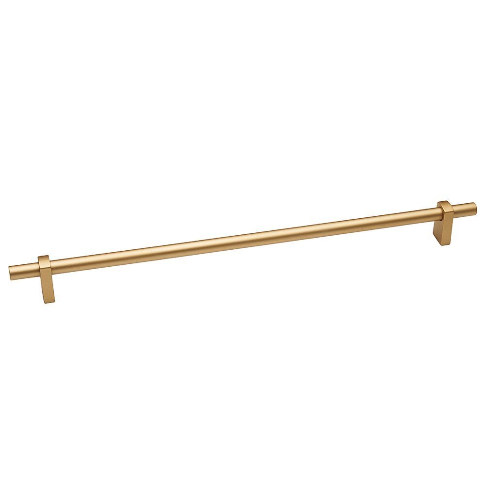 18" Centers Smooth Bar Appliance Pull in Champagne