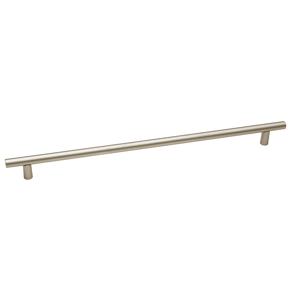 12" Centers Smooth Bar Appliance Pull in Matte Nickel