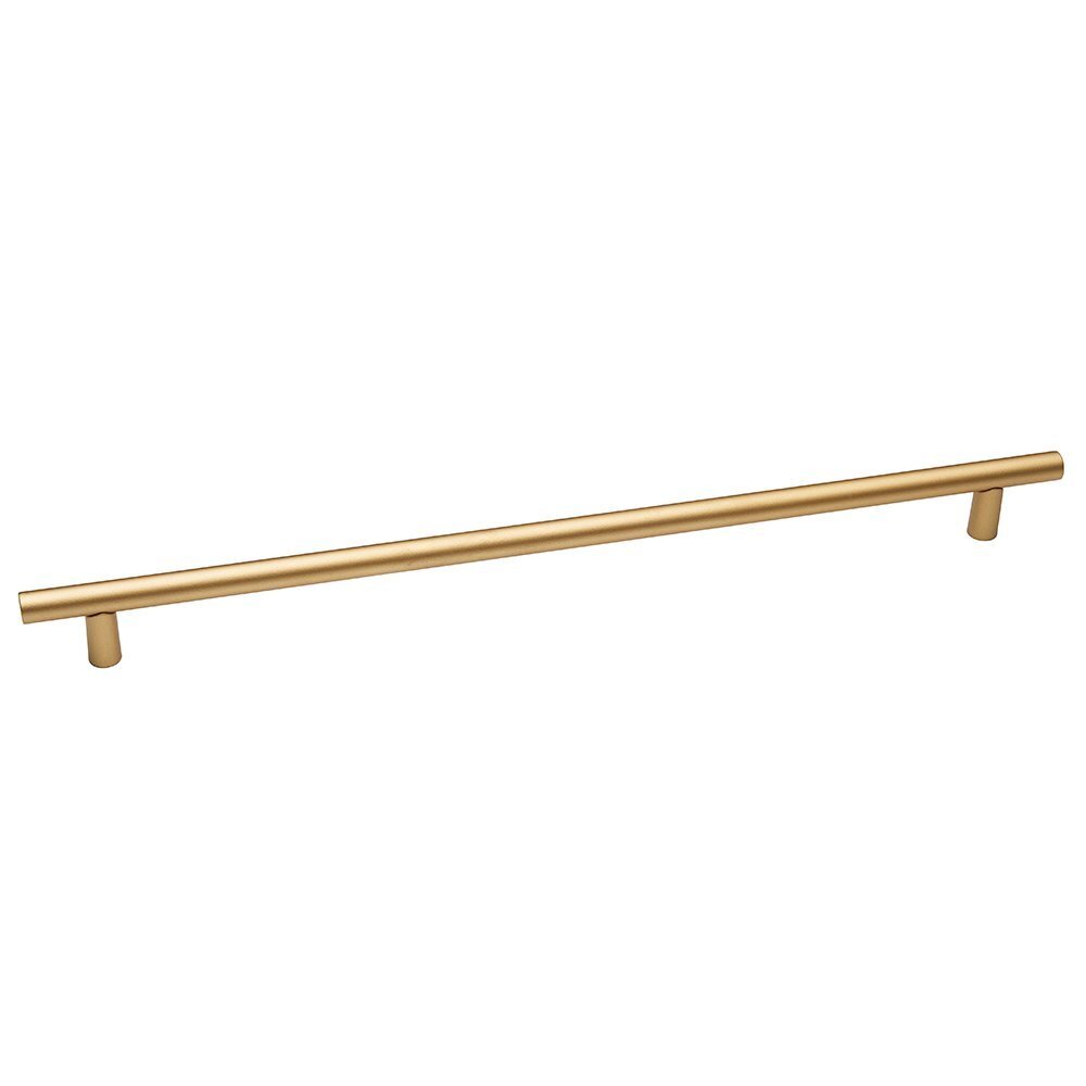 18" Centers Smooth Bar Appliance Pull in Champagne