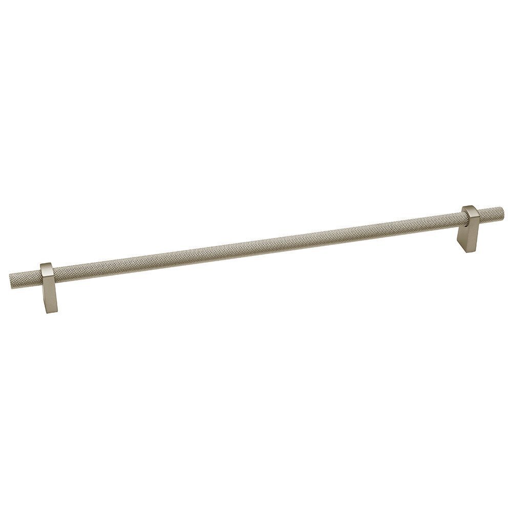 24" Centers Knurled Appliance Pull in Matte Nickel