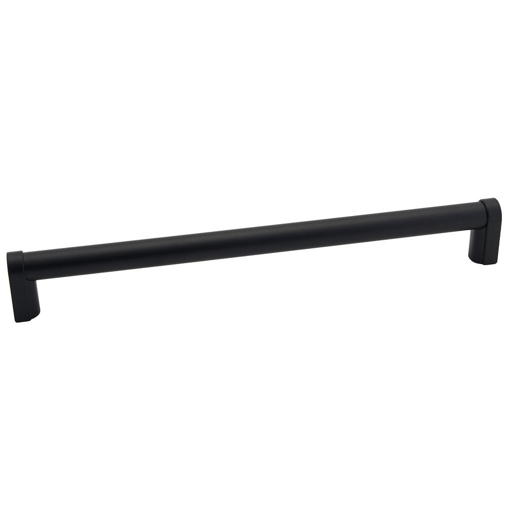 12" Centers Appliance Pull Smooth Bar in Matte Black 
