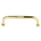 Solid Brass 4" Centers Pull in Polished Brass