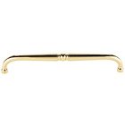 Solid Brass 6" Centers Appliance/ Drawer Pulls in Unlacquered Brass