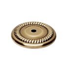 Solid Brass 1 1/2" Backplate for A812-38 in Polished Antique