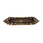 Solid Brass 4 1/4" Backplate in Antique English Matte