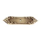 Solid Brass 4 1/4" Backplate in Polished Antique